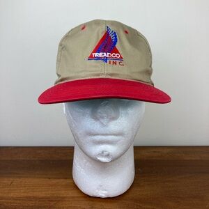YoungAnHat Co. Treadco Inc Red Borge Blue Hat Adjustable Snap Back Hat